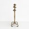 Rustic Metal Candle Holder, 1940s, Image 4