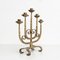 Rustic Metal Candle Holder, 1940s, Image 5