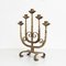 Rustic Metal Candle Holder, 1940s, Image 7