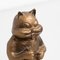 Figura de gato tradicional de yeso, años 50, Imagen 13