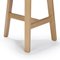 Bronco Wood Stool by Guillaume Delvigne for Hille 4