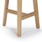 Bronco Wood Stool by Guillaume Delvigne for Hille, Image 4