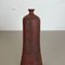 Abstract Red Ceramic Studio Pottery Vase by Gerhard Liebenthron, Germany, 1970s 10
