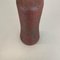 Abstract Red Ceramic Studio Pottery Vase by Gerhard Liebenthron, Germany, 1970s 12