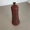 Abstract Red Ceramic Studio Pottery Vase by Gerhard Liebenthron, Germany, 1970s 16