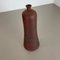 Vase Abstrait en Céramique Rouge par Gerhard Liebenthron, Allemagne, 1970s 16