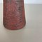 Abstract Red Ceramic Studio Pottery Vase by Gerhard Liebenthron, Germany, 1970s 14