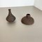 Studio Pottery Sculptural Objects Gerhard Liebenthron, Allemagne, 1970s, Set de 2 4