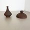Objetos esculturales de cerámica de estudio Gerhard Liebenthron, Alemania, años 70. Juego de 2, Imagen 3