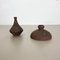 Studio Pottery Sculptural Objects Gerhard Liebenthron, Allemagne, 1970s, Set de 2 2