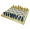 Mid-Century Modern Italian Professional Chess Board with Pawns, 1980s 1