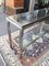 Italian Console Table in Brass and Chrome 3