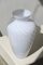 Vintage Murano White Swirl Glass Vase 3