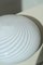 Vintage Murano White Swirl Ceiling Lamp, Image 5