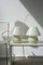 Lampada da tavolo vintage in vetro di Murano color crema, Immagine 1