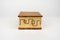 Square Decorative Box in Solid Brass and Wood, Italy, 1970s, Image 7