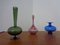 Blown Vases by Thuringian Glaskunst Lauscha, 1960, Set of 3, Image 2