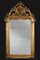 Antique 19th Century French Louis Philippe Mirror in Golden & Carved Wood, Image 1