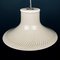 Mid-Century Beige Swirl Murano Glass Pendant Lamp Murano Venezia, 1970s 1