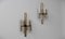 Brass and Aluminun Tubes Sconces from Stilnovo, 1950s, Set of 2, Image 1