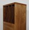 Small Massive Oak Filler Cabinet, 1950s 8
