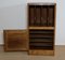 Small Massive Oak Filler Cabinet, 1950s, Image 12