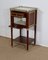 Small Middle and Marble Mahogany Side Table with Drawers in the Style of Louis XVI, 1900s, Image 19