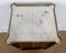 Kleiner Mahagoni Beistelltisch mit Schubladen im Stil von Louis XVI, 1900er 5