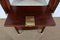 Small Middle and Marble Mahogany Side Table with Drawers in the Style of Louis XVI, 1900s, Image 21