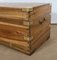 End of 19th Century Camphor and Blond Mahogany Travel Trunk 9