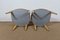 Modernism Solid Sycamore Armchairs, 1940s, Set of 2, Image 24