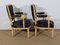 Moderne Massive Bergahorn Sessel, 1940er, 2er Set 5