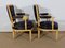 Modernism Solid Sycamore Armchairs, 1940s, Set of 2 5