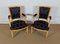 Modernism Solid Sycamore Armchairs, 1940s, Set of 2 1