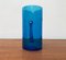Handgefertigter Mid-Century Krug aus blauem Glas, 1960er 19