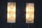 Large Murano Glass Wall Lights in Alabaster, Set of 2 2