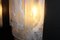 Large Murano Glass Wall Lights in Alabaster, Set of 2 14