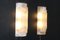 Large Murano Glass Wall Lights in Alabaster, Set of 2 16