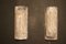 Large Murano Glass Wall Lights in Alabaster, Set of 2 12