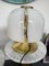 Italienische Mushroom Lampe aus Messing & Muranoglas von F. Fabbian, 1970er, 2er Set 3