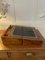 Antique Victorian Quality Figured Walnut Brass Bound Writing Box 10