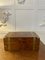 Antique Victorian Quality Figured Walnut Brass Bound Writing Box 2