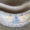 19th Century Blue & White Painted Enameled Table Top Flower Planters by Richard Ginori, Italy, Set of 2, Image 16