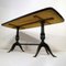 Dining Table With Marble Effect Glass Top, 1930s / 40s 4