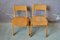 Kleine skandinavische Vintage Stühle, 2er Set 4