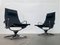 Mid-Century EA 124 Aluminium Armchairs by Charles & Ray Eames for Herman Miller, 1960s, Set of 2 1