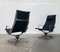 Fauteuils EA 124 Mid-Century en Aluminium par Charles & Ray Eames pour Herman Miller, 1960s, Set de 2 3