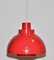 Lampe par K. Kewo pour Red Solar Nordisk, Danemark 4