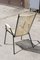 Wrought Iron Lounge Chair in Brass & Scoubidou, France, 1950s, Image 5