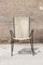 Schmiedeeisen Sessel aus Messing & Scoubidou, Frankreich, 1950er 2